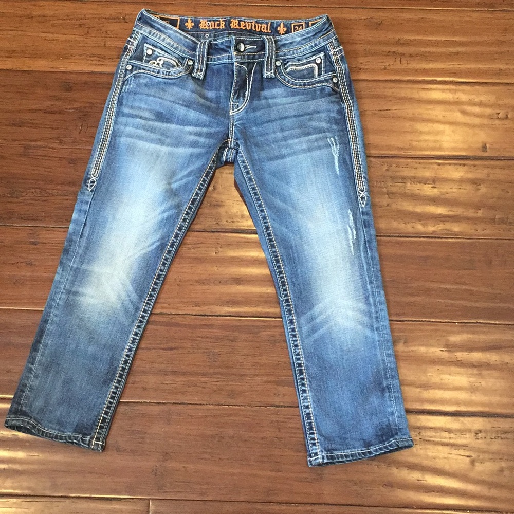 Rock Revival "Pelkin" capri's